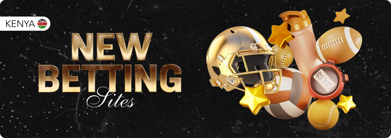 New betting sites in Kenya offer platforms with a wide selection of markets, fast transactions in KES, improved odds and lucrative bonuses